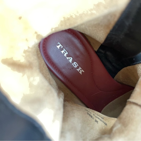 Trask Madison Black Leather Waterproof Boots - Picture 10 of 14